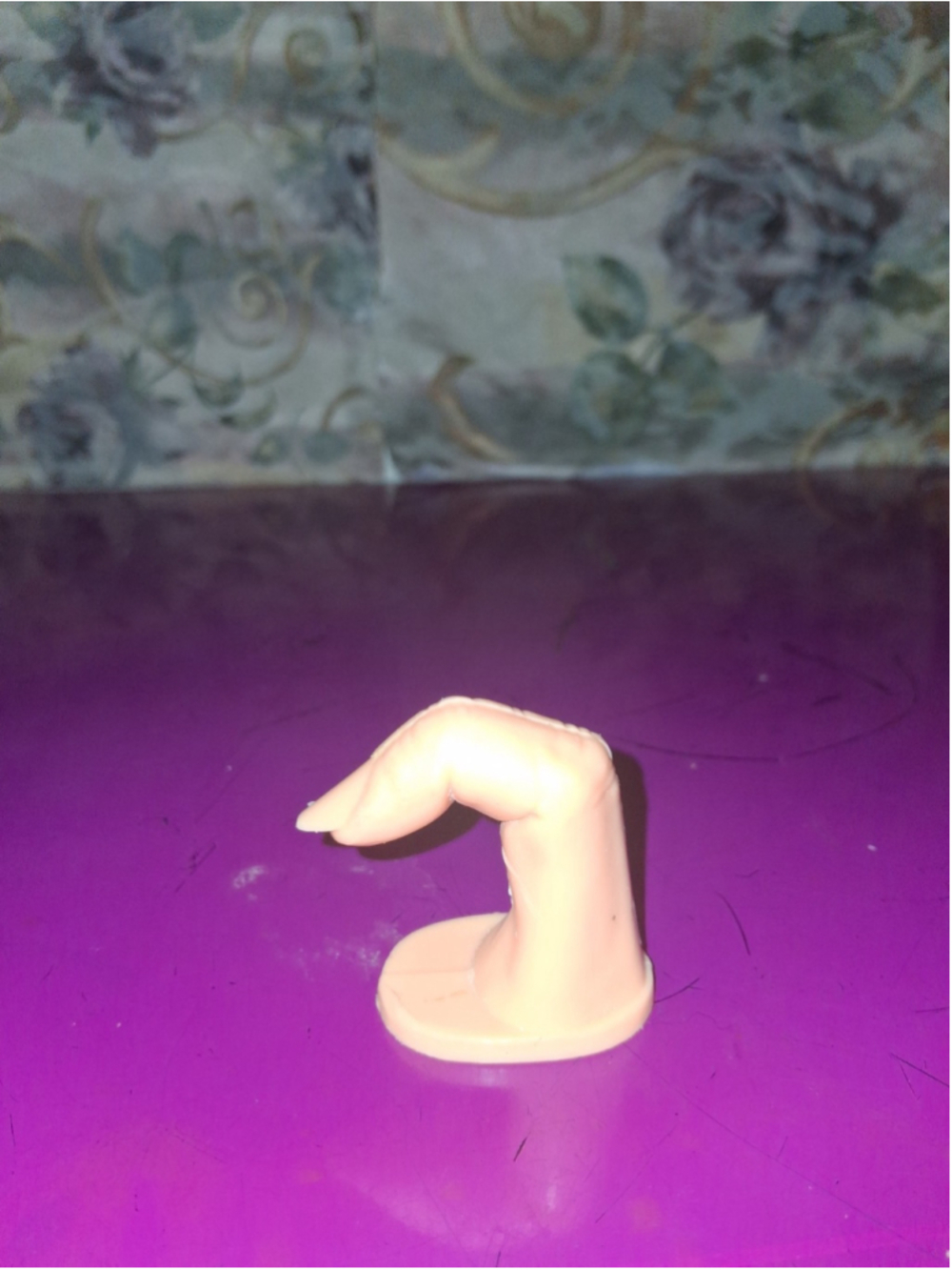 Nail Polish Practice Finger Plastic 1pc